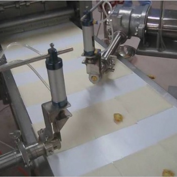 手工水饺打馅机 定量注馅机做百叶包下馅精准误差小省人工