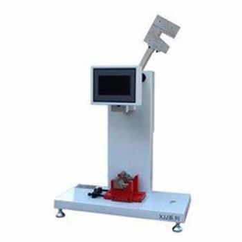 XJJD-5简支梁冲击试验机为plc控制，电动锤体释放，液晶显示冲击