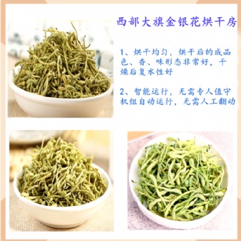 西部大旗金银花烘干机烘干房