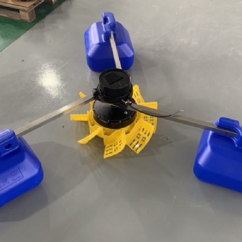 鱼塘2.2KW380V变频叶轮式增氧机养鱼单相变频增氧泵