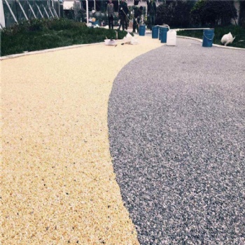 青白江区 操场彩色透水混凝土 生态透水路面 生产厂家