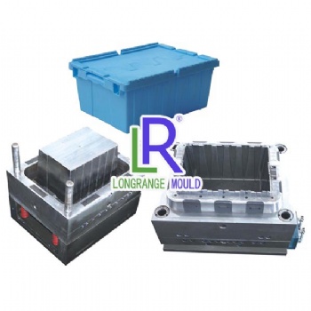 朗然塑模 蔬菜折叠筐模具 折叠周转箱模具 来样定制