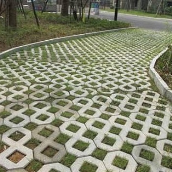 山东德州厂家供应草坪砖 8字砖 可定制颜色 样式