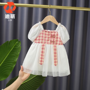 大量定制夏季儿童连衣裙