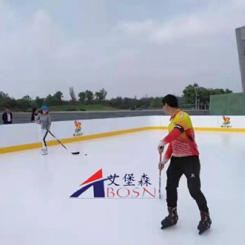 冰球场仿真冰板A出口级冰球场仿真冰板A聚乙烯仿真冰板生产