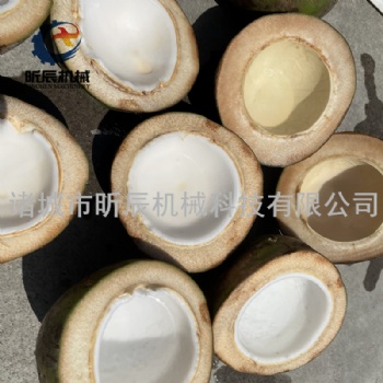 带青皮椰子分切两半机