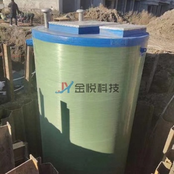 一体化预制泵站图纸-金悦科技