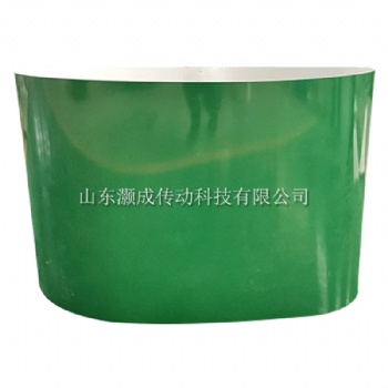 章丘华锋橡塑生产加工绿色环形传送带 PVC输送带 食品流水线皮带 厂家**量大从优