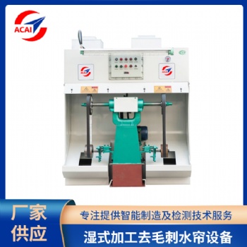 湿式除尘双工位砂带机