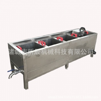 大型鸡爪漂烫机脱皮机流水线