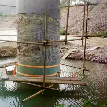 中德新亚水下环氧树脂灌浆料 玻纤套筒防腐加固配套材料