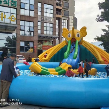 东莞充气滑梯出租水池滑梯深圳出租巨型滑道出租定制