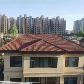 佳木斯彩石瓦金属瓦供应