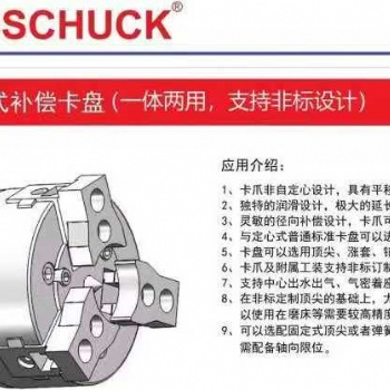 原装进口BOSSCHUCK平移式补偿卡盘.一体两用.支持非标