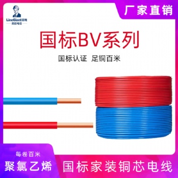 聚氯乙烯绝缘硬电线ZC-BV 1.5 16平方家装 铜芯 国标 单芯硬铜线