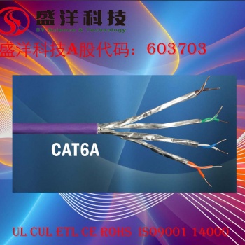 盛洋科技供应高品质超六类网络线