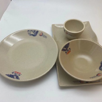 上海壹粤密胺火锅餐具套装，小龙坎火锅仿瓷餐具定做