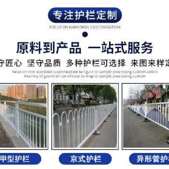 城市道路护栏 江门市政道路桥梁护栏 园林广场护栏