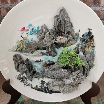 青龙石造景，青龙石盘景，青龙石水族馆造景等等。