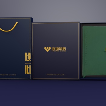 海扬知心国潮笔记本签字笔套装
