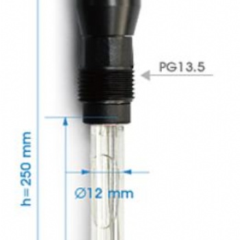 数字式余氯传感器 多量程余氯电极 高温水质剩余氯变送器
