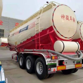 轻型粉粒物料半挂车 质量可靠 水泥罐车 巧妙设计
