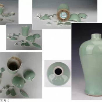 瓷器修复，古陶瓷无痕修复，锔瓷修复，金缮修复，
