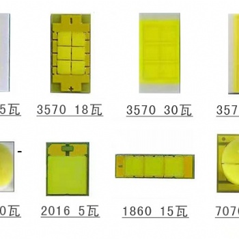 大量供应3535、3570汽车大灯LED陶瓷散热基板/支架定制