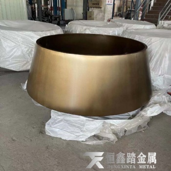 西安全运会不锈钢花箱户外金属花钵小区花钵种植箱来图定做