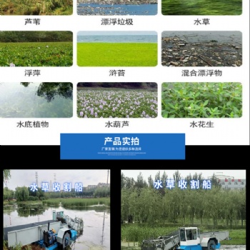 芦苇收割船生产厂家 锄草船设备厂家