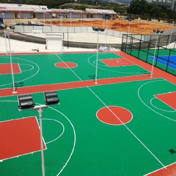 北京学校硅PU球场材料厂家【德朝体育】