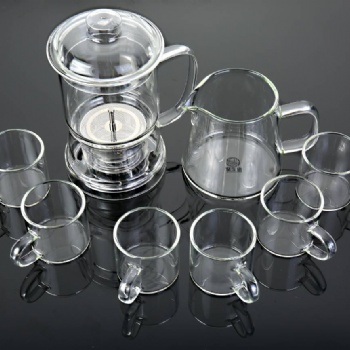 功夫茶具 厂家批发 直供 优惠 山东聊城聚生康玻璃制品