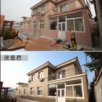 大连佳合厂家各类活动房**、旧房翻新、一体化服务。