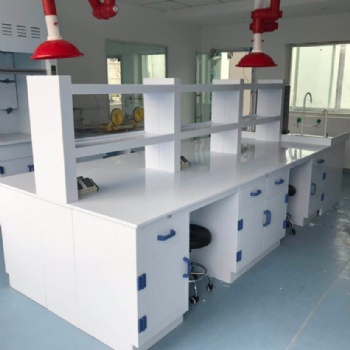 鑫赛博防腐PP实验台 耐强酸强碱实验室工作台