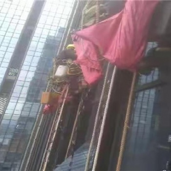 佛山蜘蛛人外墙高空安装维修拆除高空作业吊绳施工