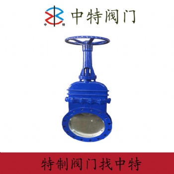 DMZ73H/X/F/W手动暗杆带盖刀型闸阀