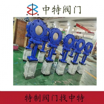 DMZ673H/X/F/W气动暗杆带盖刀型闸阀