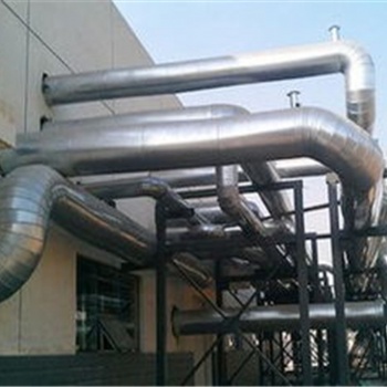 河北岩棉管设备管道保温施工队污水管道铁皮保温工程