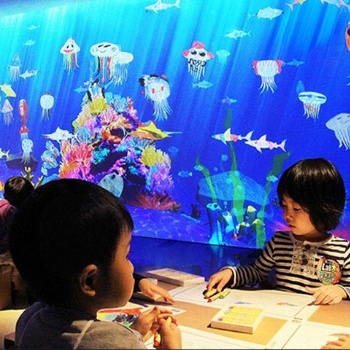 神笔画画 3D海洋馆 全息互动投影