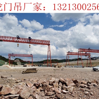 山东淄博120吨龙门吊安装留意要点