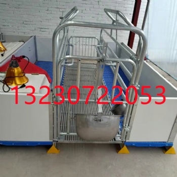 辽宁养殖设备母猪产床热锓锌产床尺寸图
