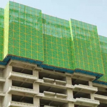建筑外围网 建筑爬架防护圆孔网