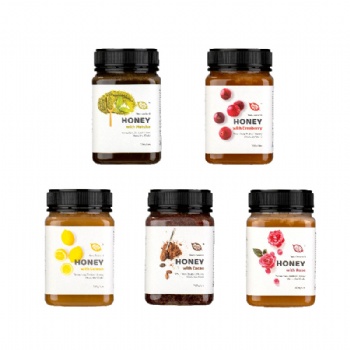 新西兰蜂蜜品牌PureAs水果味蜂蜜|新西兰原装进口蜂蜜 玫瑰 柠檬蜜