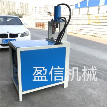 r1-100别墅庭院围栏冲弧切角支架冲孔折角机