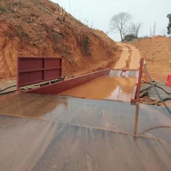 广州BX-100型工地移动式过水槽规格齐全