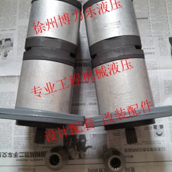进口双联齿轮泵用于ABG423摊铺机DD138压路机等