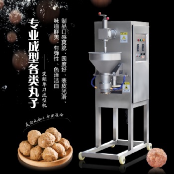 赣云牌厂家供应单刀高速变频成型肉丸机 潮汕牛肉丸 福州鱼丸 猪肉丸 虾丸