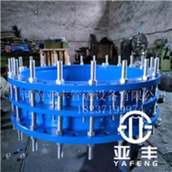 双法兰管路补偿接头安装（图集）(装拆卸方便)