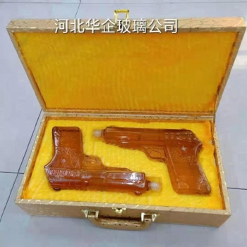 河间华企生产异形造型创意泡酒瓶透明精美个性醒酒器