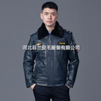 正品路政皮衣制服警用皮夹克工装交通皮衣厂家直营可加工定制欢迎合作